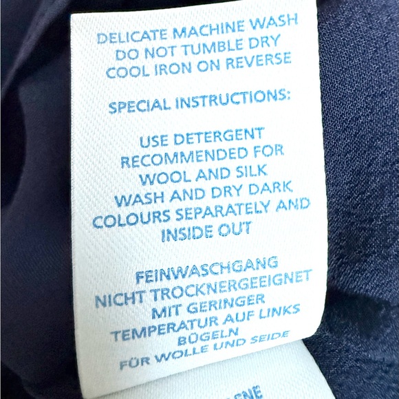 Boden Chic Navy Blouse - Picture 7 of 10